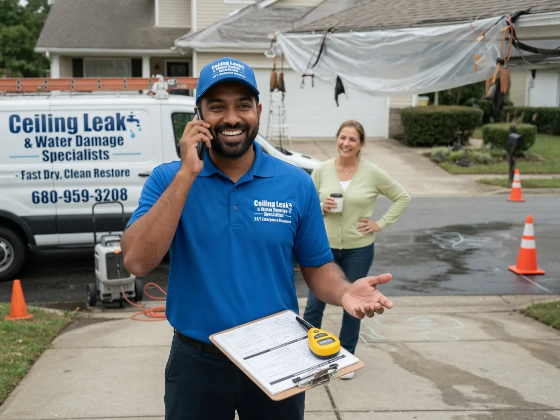Ceiling Leak Cleanup Lakewood, PA FAQs